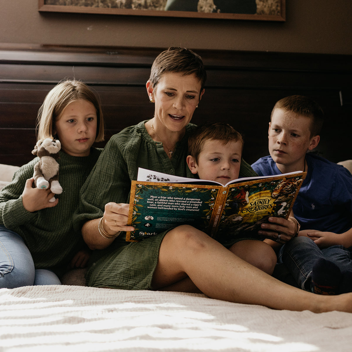 Saintly Creatures Family Reading Story