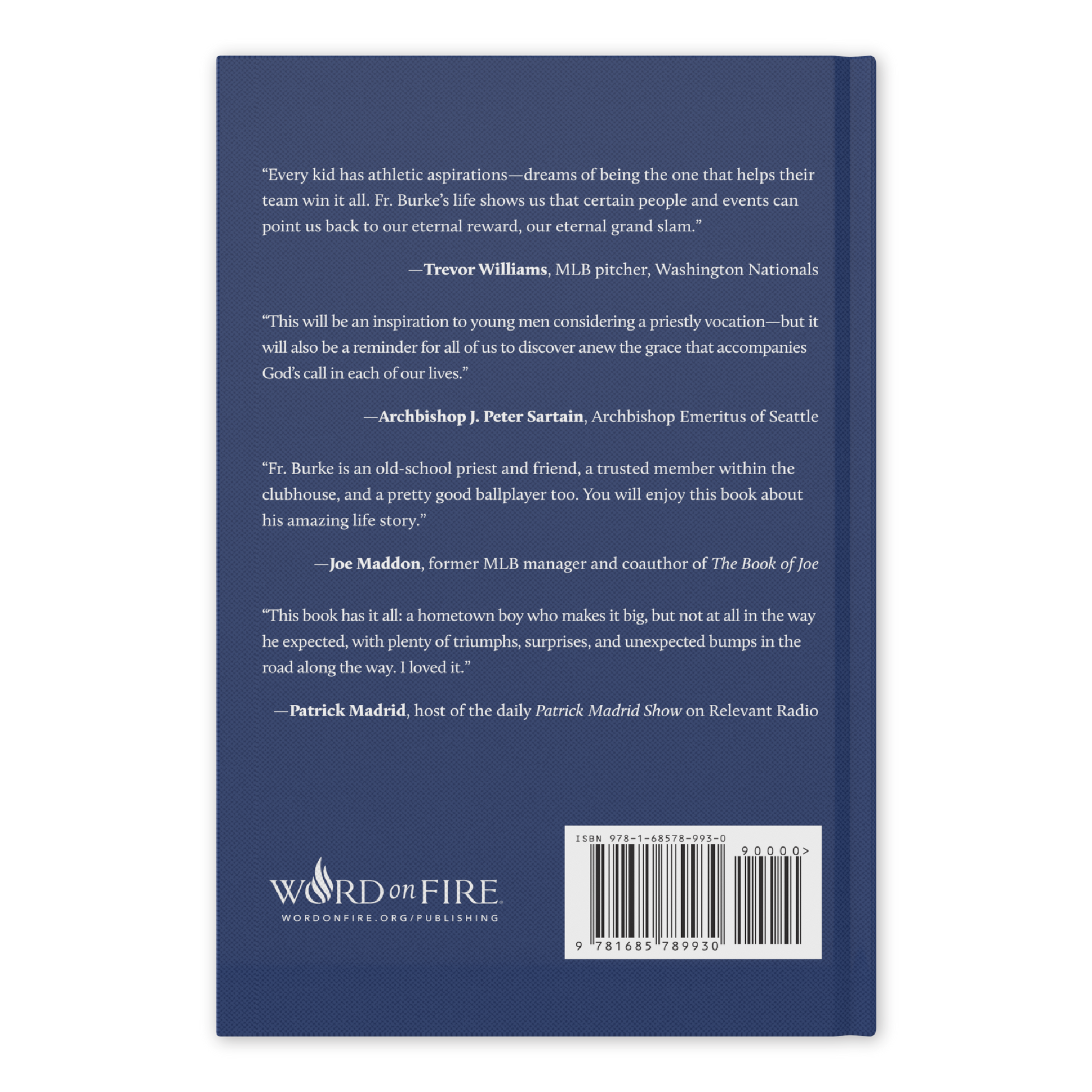 A Grand Slam for God Back Cover