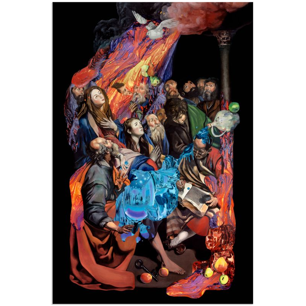The Pentecost (After Maíno) -- Acrylic Print
