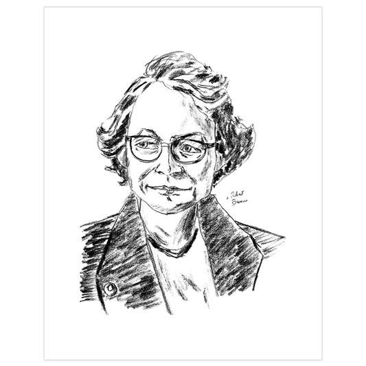 Flannery O'Connor - Print