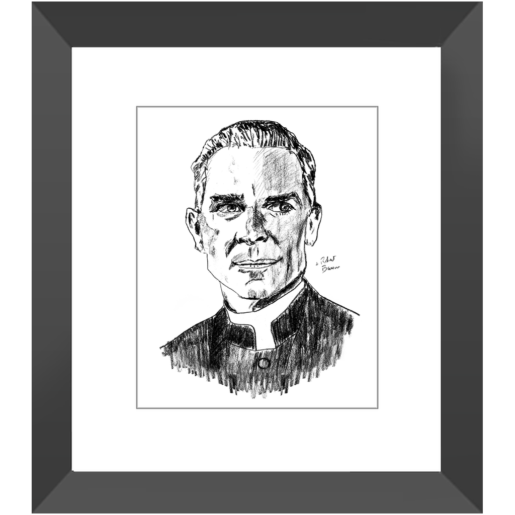 Ven. Fulton Sheen - Framed Print