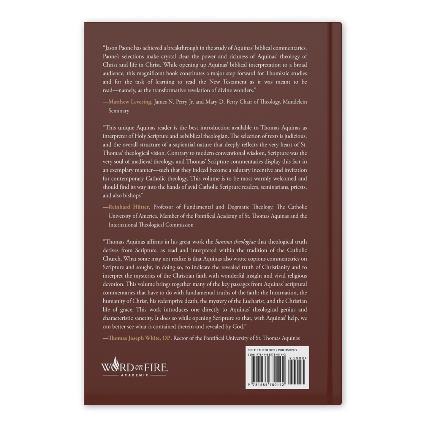 Thomas Aquinas: Selected Commentaries on the New Testament