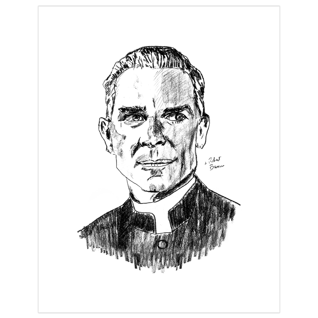 Ven. Fulton Sheen - Print