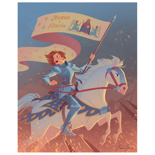 Princesses of Heaven Joan of Arc Print