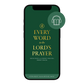 Every Word in the Lord's Prayer