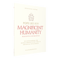 Front cover of Magnifica Humanitas (Magnificent Humanity) by Pope Leo XIV with a foreword by Bishop Robert Barron, published by Word on Fire