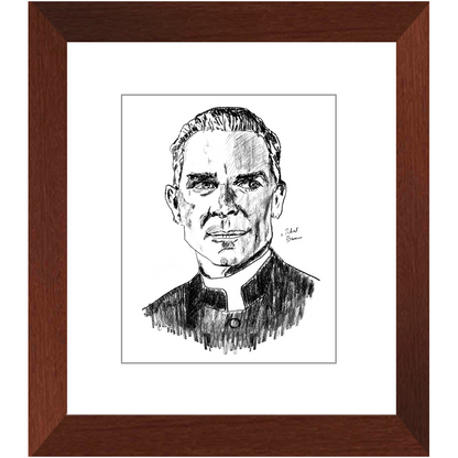 Ven. Fulton Sheen - Framed Print