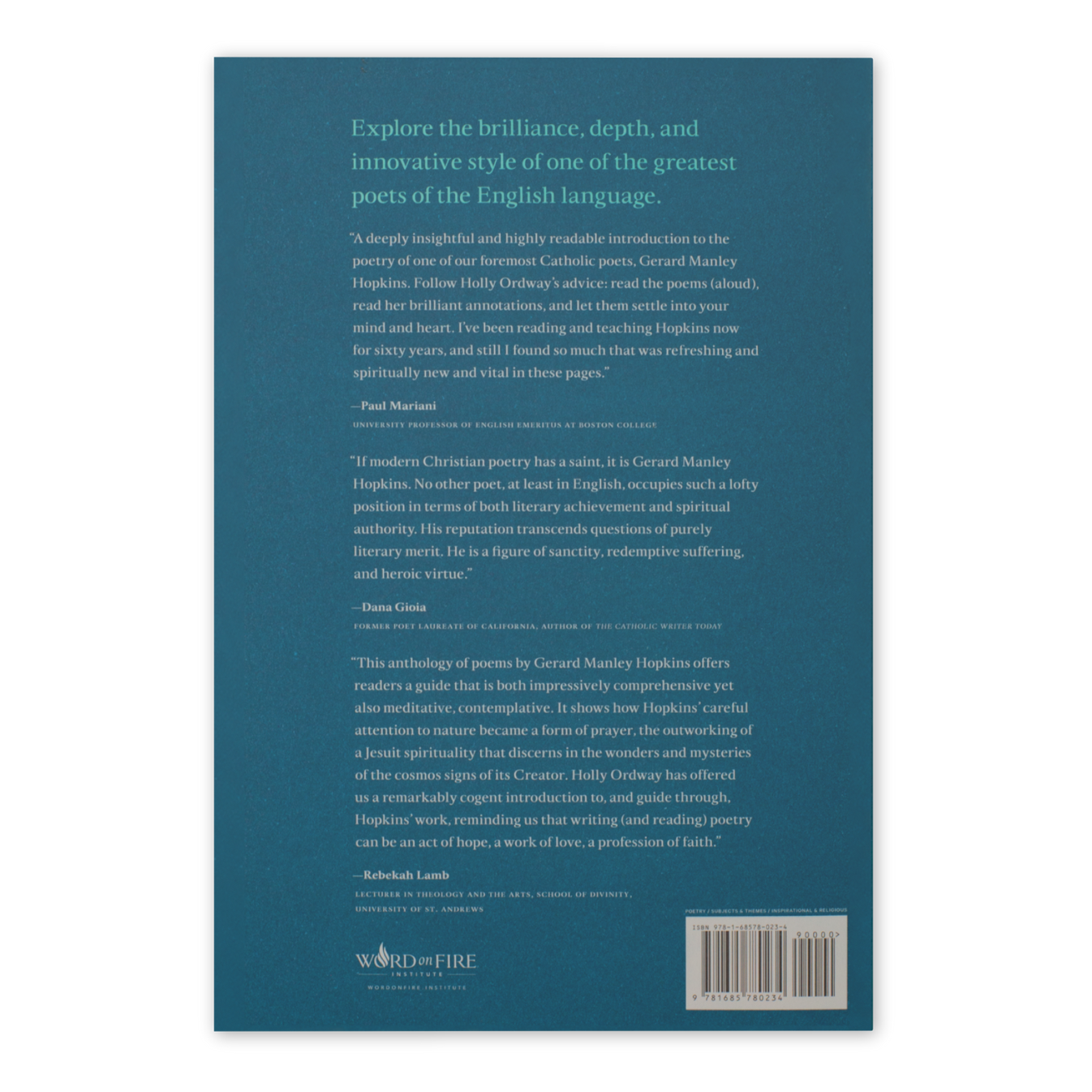 As Kingfishers Catch Fire Word on Fire